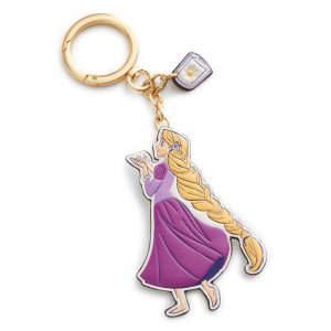 Disney Rapunzel Bag Charm-Rapunzel medallion in Leather