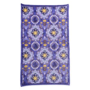 Disney Plush Throw Blanket-Rapunzel silhouette medallion in Fleece