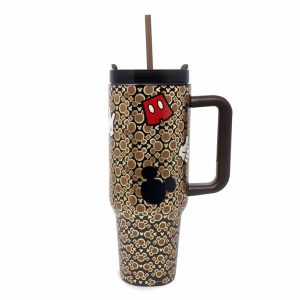 Disney Stainless Steel XL Tumbler w/Handle-Mickey mouse icons in Stainless steel