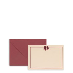 Correspondence Card Set-Bow mosaic