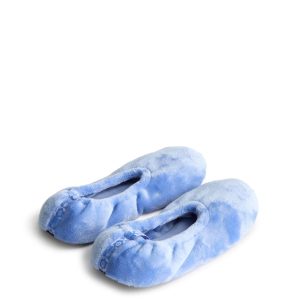 Travel Slippers-Grapemist in Fleece