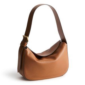 Tifton Shoulder Bag-Roasted Pecan in Leather