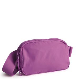 Woodward Small Belt Bag-Iris Orchid in Lightweight nylon