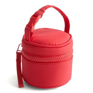 Welland Baby Pacifier Holder-Cayenne in Featherweight