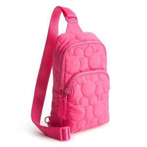 Disney Lorman Sling Backpack-Beetroot pink in Featherweight