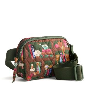Harry Potter? Woodward Small Belt Bag-Hogwarts library in Premium cotton