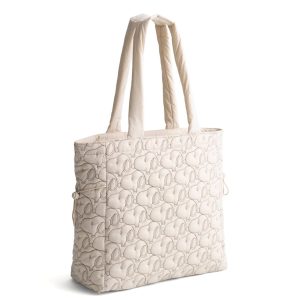 Peanuts Original Zip Tote-Pumice stone with coffee bean in Featherweight