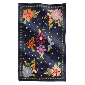 Star Wars Plush Throw Blanket-Power the force floral in Fleece