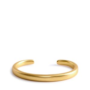 Gold Cuff Bracelet-Satin Gold